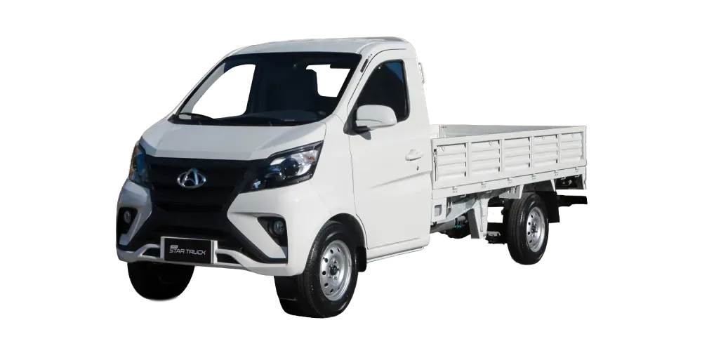 Star Truck Pickup Cabina Simple - Blanco Exterior